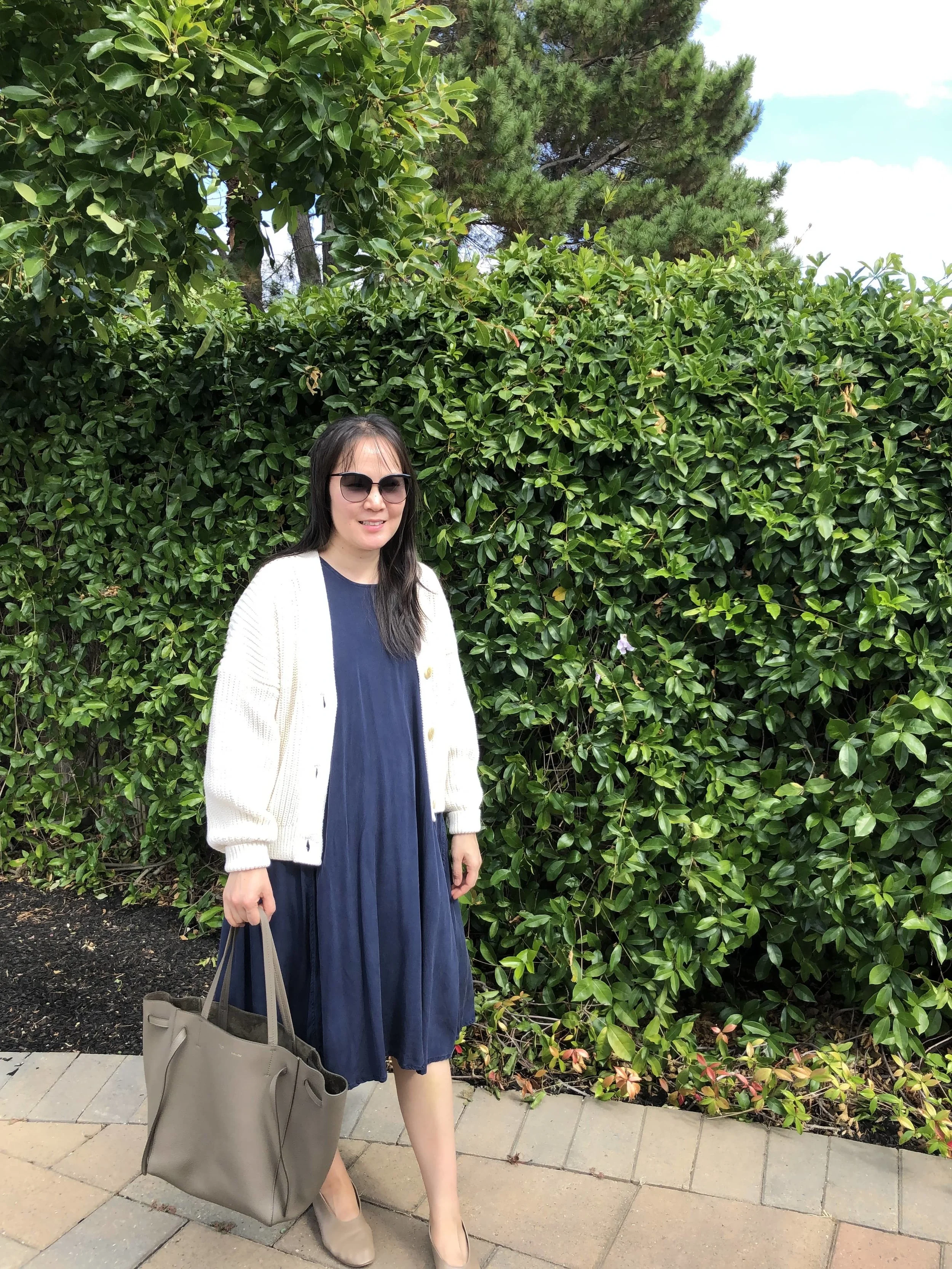 Everlane cropped cardigan best sale